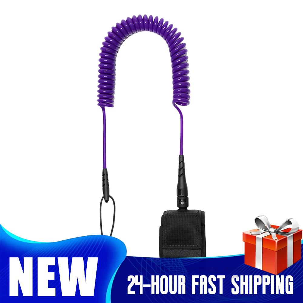 Stand Up Paddle Leash - Smycz spiralna do SUP, smycz na