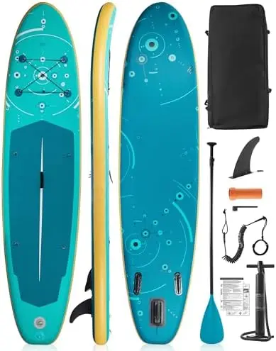 Stand Up Paddle Leash - Ekstra Szeroka Nadmuchiwana Deska do Pływania