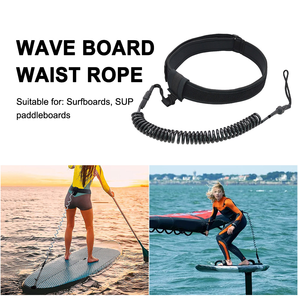 Stand Up Paddle Leash - Smycz do deski surfingowej 6mm z