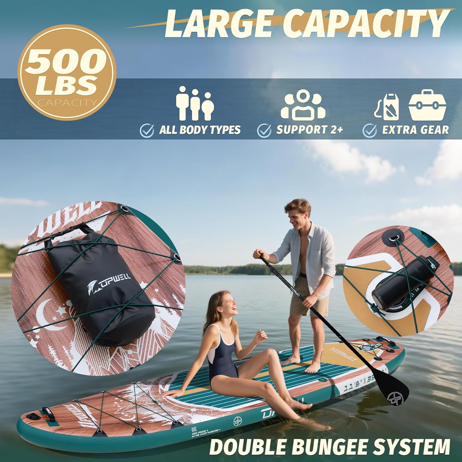Nadmuchiwana deska SUP 10'6