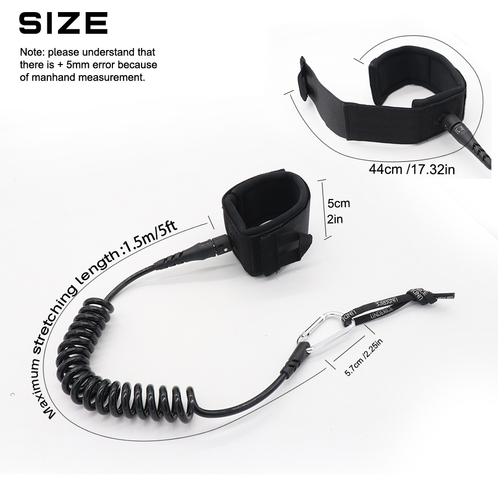 UICE 5FT 5MM Linka do deski su – Stand Up Paddle Leash recenzja i cena
