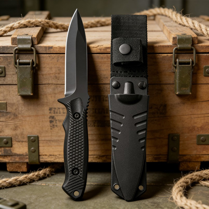 Nóż ze stałym ostrzem o wysoki – Dive Knife Titanium recenzja i cena