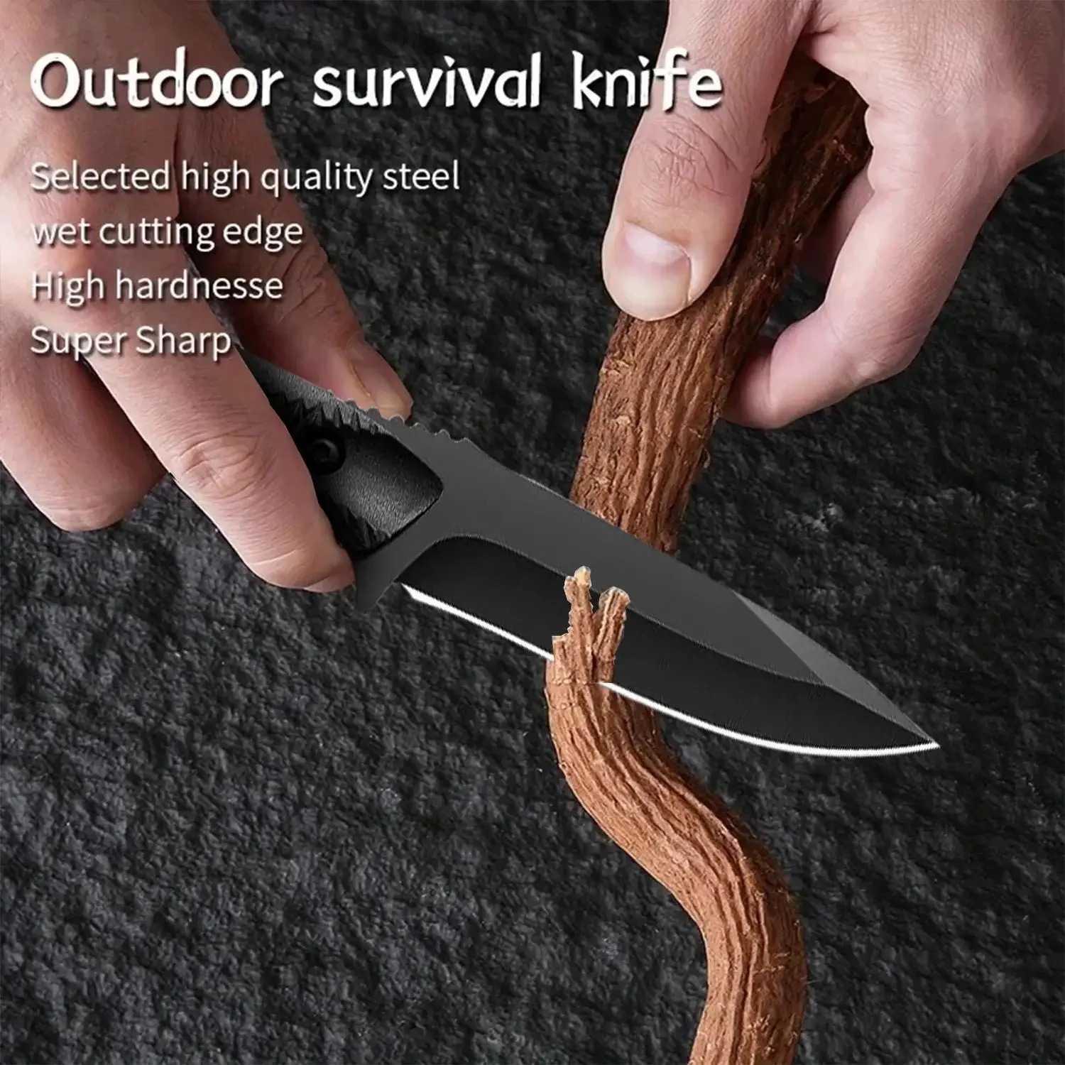 Nóż ze stałym ostrzem o wysoki – Dive Knife Titanium recenzja i cena