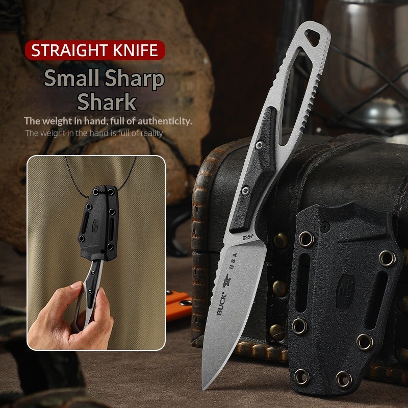 Nóż prosty outdoorowy - przeno – Dive Knife Titanium recenzja i cena