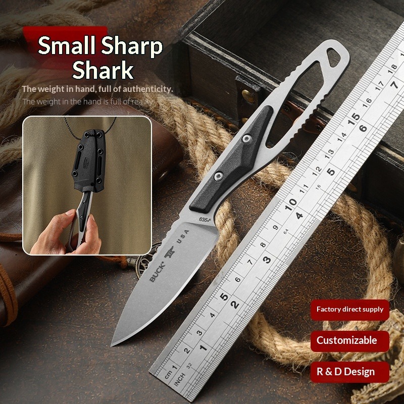 Nóż prosty outdoorowy - przeno – Dive Knife Titanium recenzja i cena