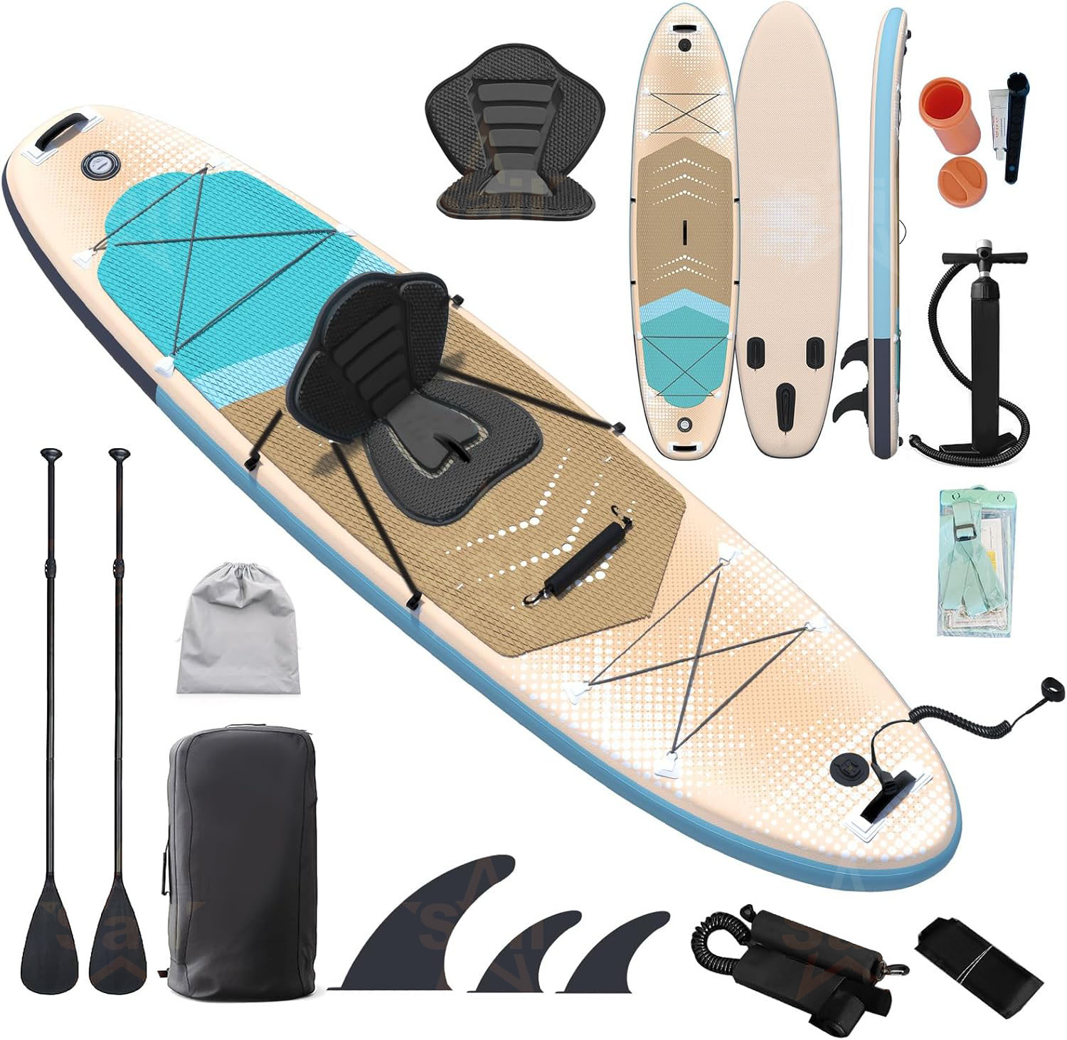 Wielofunkcyjna dmuchana deska  – Stand Up Paddle Leash recenzja i cena