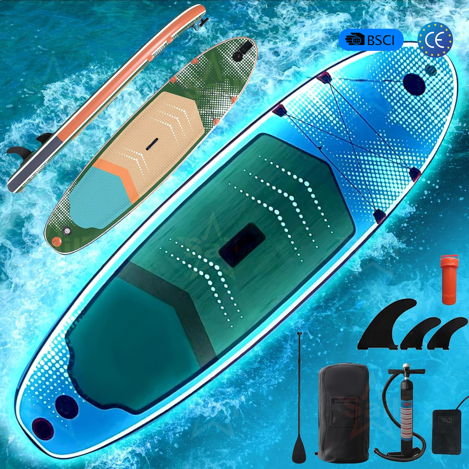 Wielofunkcyjna dmuchana deska  – Stand Up Paddle Leash recenzja i cena