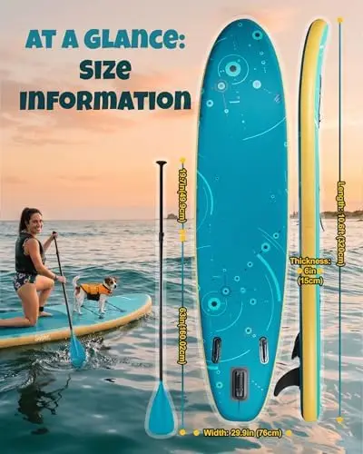 Ekstra Szeroka Nadmuchiwana De – Stand Up Paddle Leash recenzja i cena