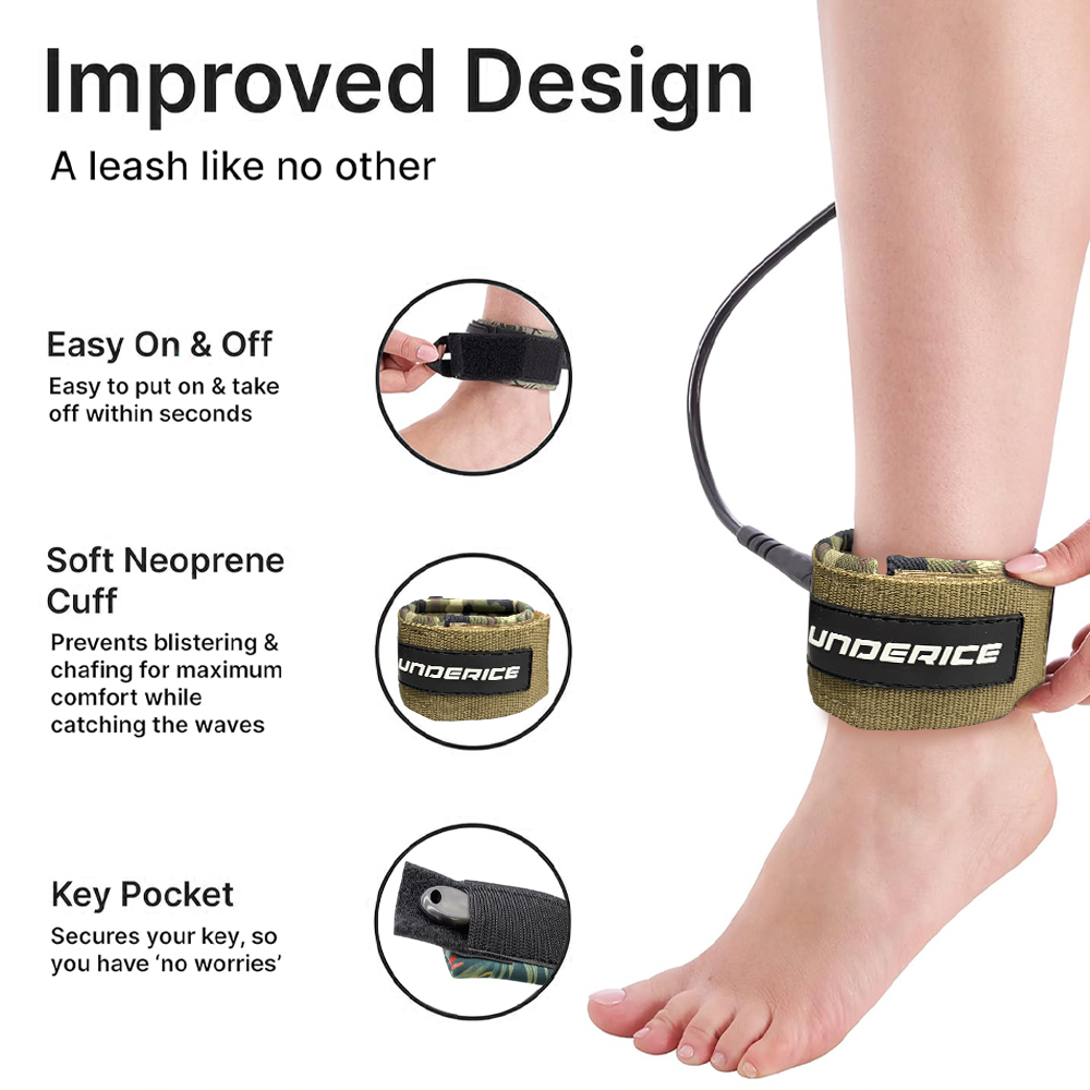 Smycz do deski surfingowej UIC – Stand Up Paddle Leash recenzja i cena