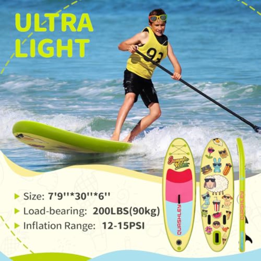 Nadmuchiwana deska SUP z regul – Stand Up Paddle Leash recenzja i cena