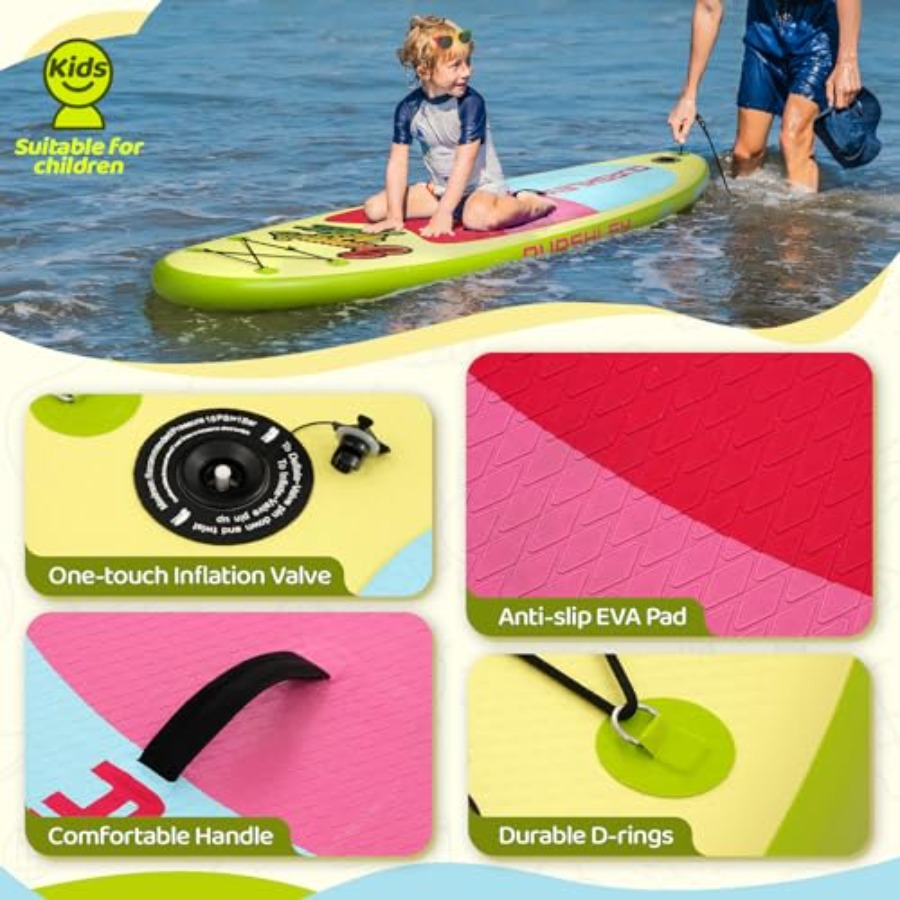 Nadmuchiwana deska SUP z regul – Stand Up Paddle Leash recenzja i cena