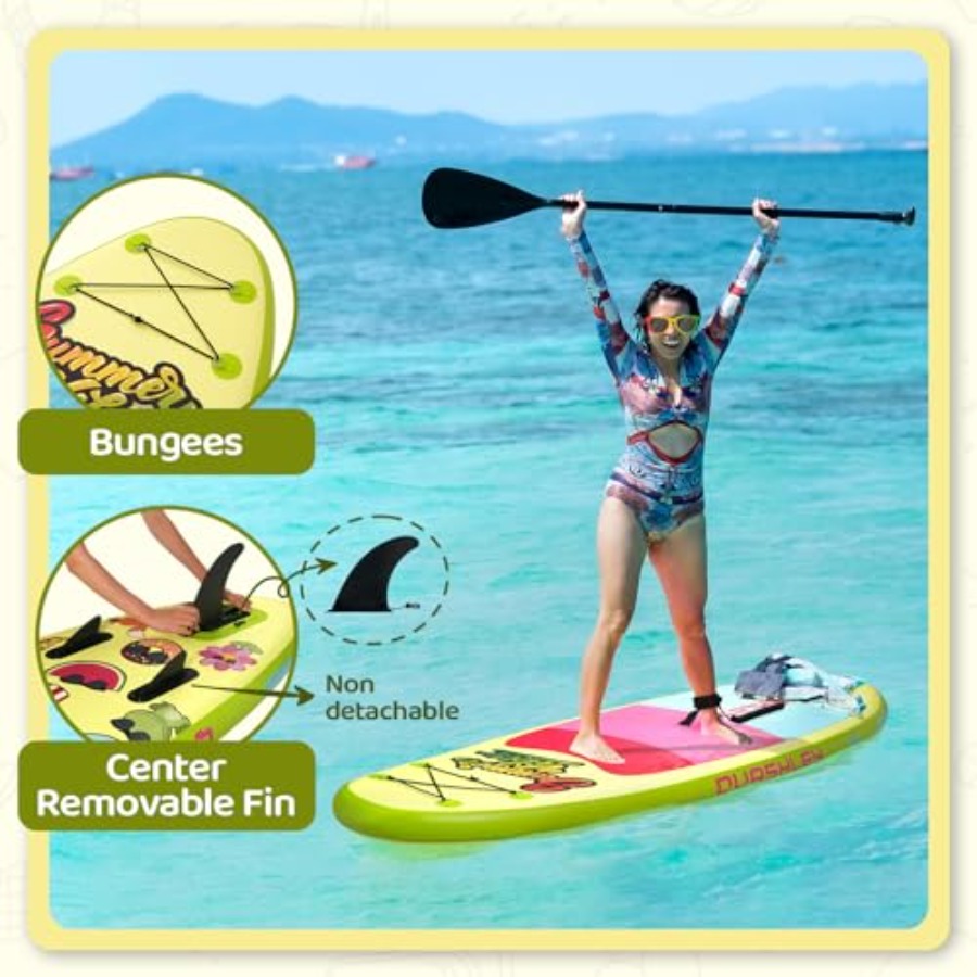 Nadmuchiwana deska SUP z regul – Stand Up Paddle Leash recenzja i cena