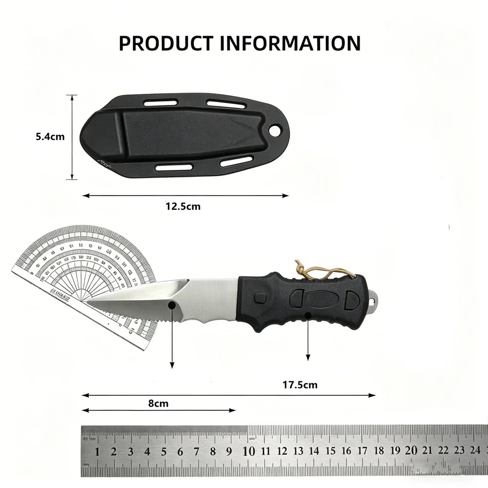 Nóż do ratownictwa wodnego na  – Dive Knife Titanium recenzja i cena